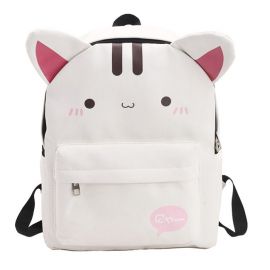 Cat pattern backpack
