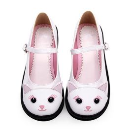 Cosplay cat pattern Lolita shoes