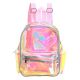 Small transparent backpack