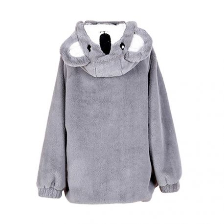 Cute koala plush jacket