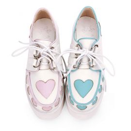Cosplay Lolita creepers shoes