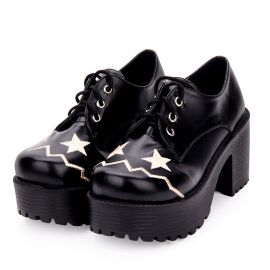 Cosplay Lolita creepers shoes