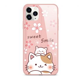 Sweet smile cat iPhone case