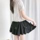 Black skirt with bows