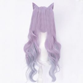Genshin Impact - Keqing long purple wig
