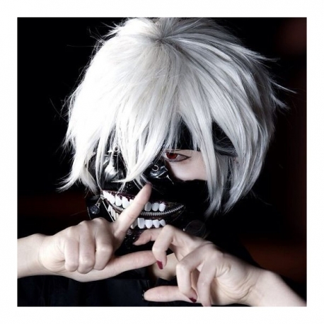 Tokyo Ghoul - Ken Kaneki short white wig