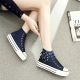 Fashion style women's sneakers with tassels