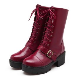 Women's boots with strap