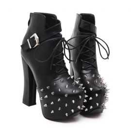 Women's rivet high heels