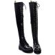 Stylish thigh boots with cord