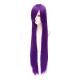 Cosplay long purple wig